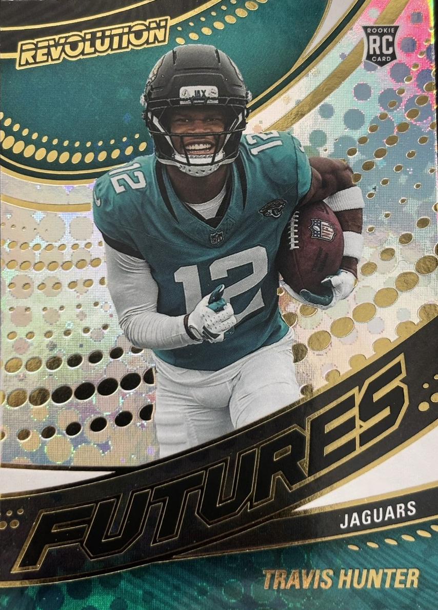 2025 Panini Revolution Football Travis Hunter #20 PSA 9