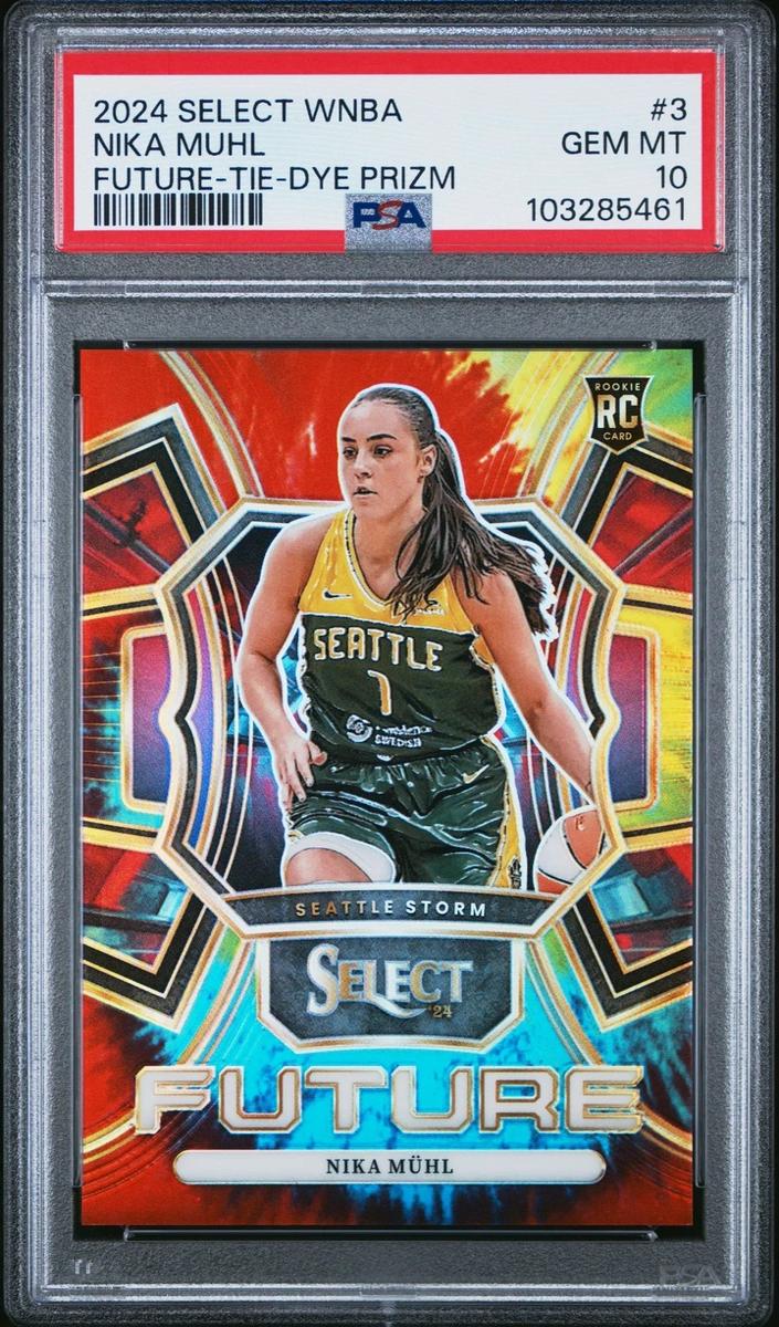 2024 Panini Select WNBA Basketball Tie Dye Nika Muhl #3