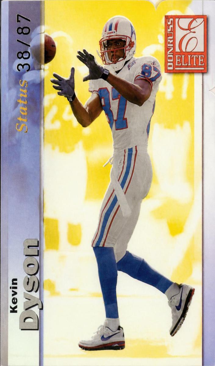 1999 Donruss Elite Football Status Kevin Dyson #142
