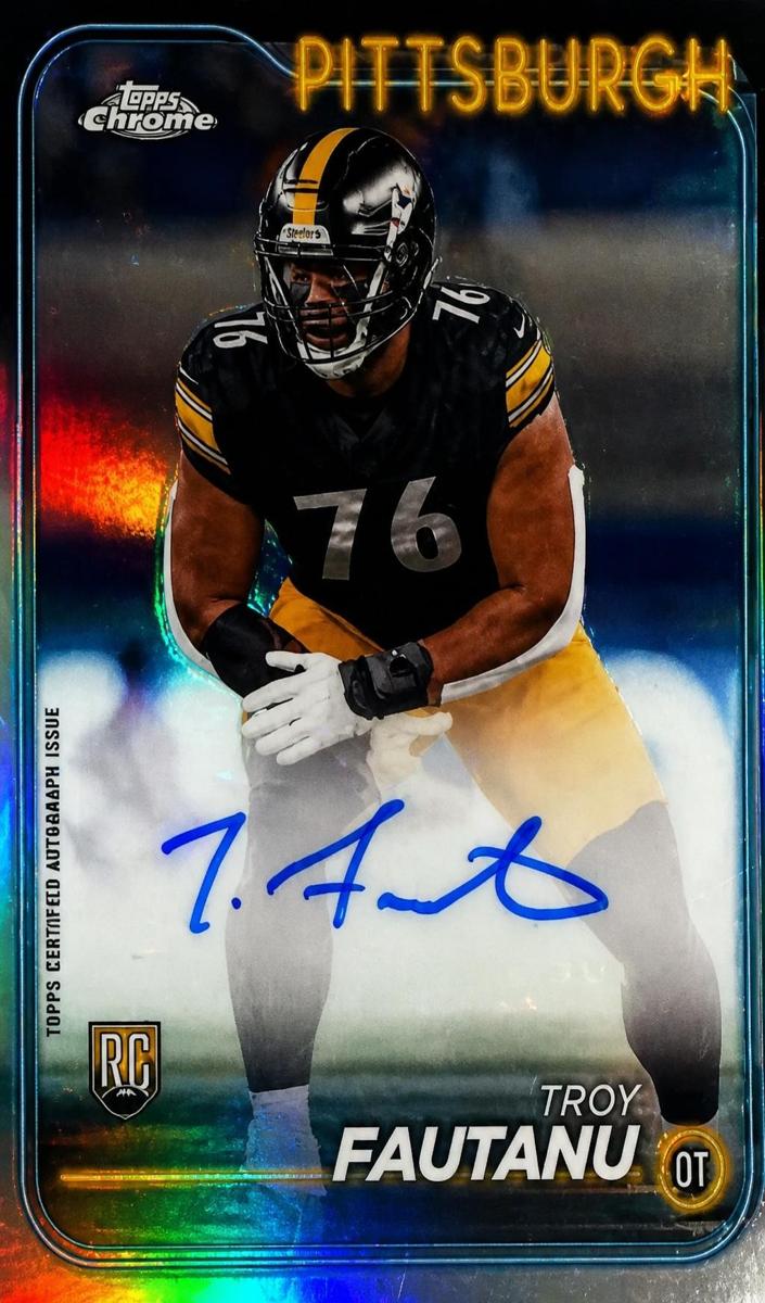 2024 Topps Chrome Football Troy Fautanu #RA-TFA