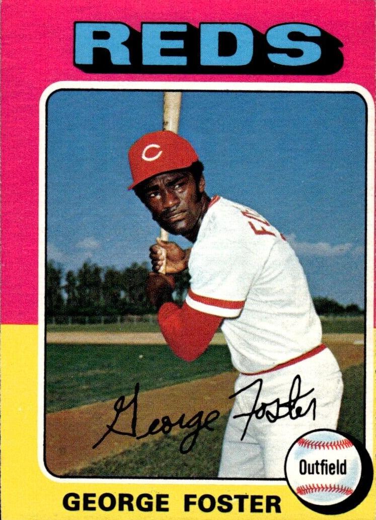 1975 O-Pee-Chee Baseball George Foster #87