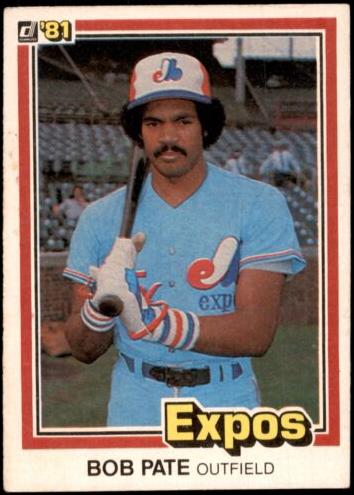 1981 Donruss Baseball Bob Pate #545 PSA 9