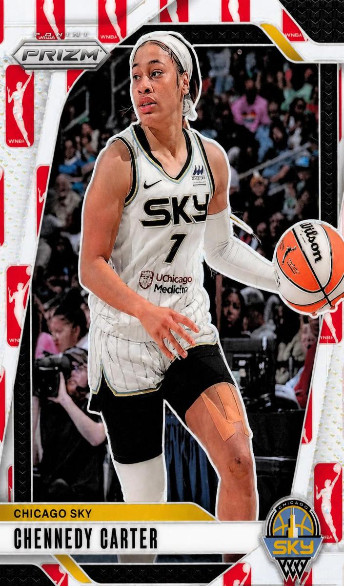 2024 Panini Prizm WNBA Basketball WNBA Logo Chennedy Carter #66