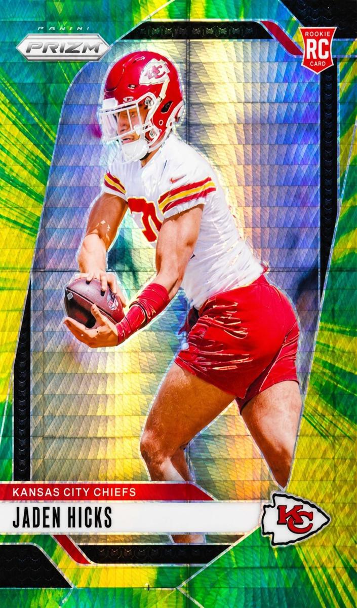 2024 Panini Prizm Football Hyper Jaden Hicks #336 PSA 9
