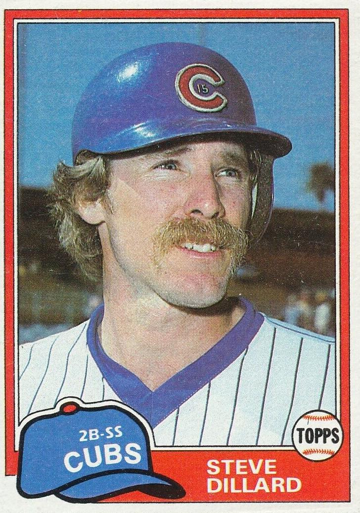 1981 Topps Baseball Steve Dillard #78