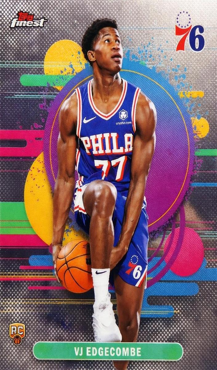 2025 Topps Finest Basketball VJ Edgecombe #103