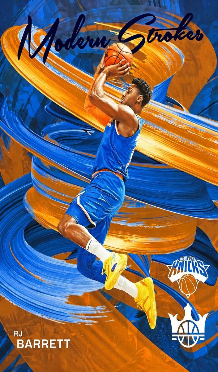 2022 Panini Court Kings Basketball RJ Barrett #4
