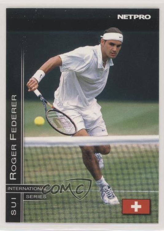 2003 NetPro International Series Tennis Roger Federer #11 RAW Ungraded