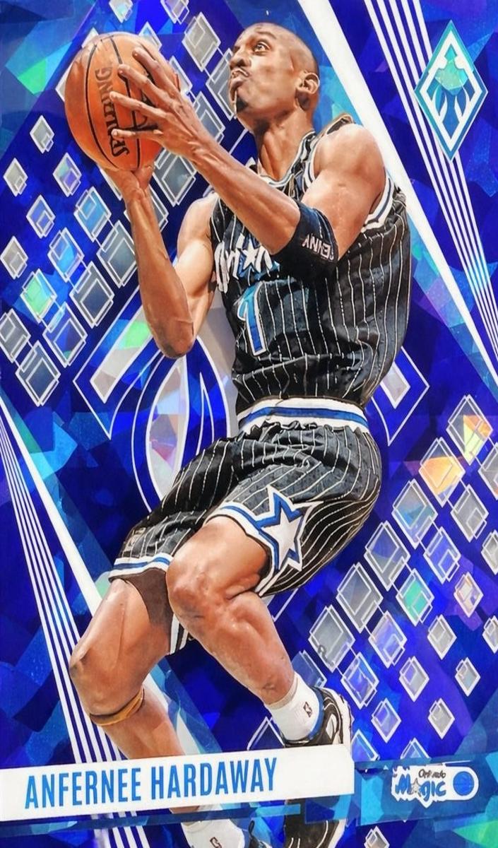 2023 Panini Phoenix Basketball Blue Ice Anfernee Hardaway #159