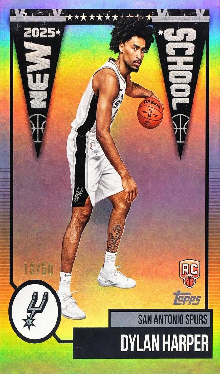 2025 Topps Basketball Gold Rainbow Dylan Harper #NS-2