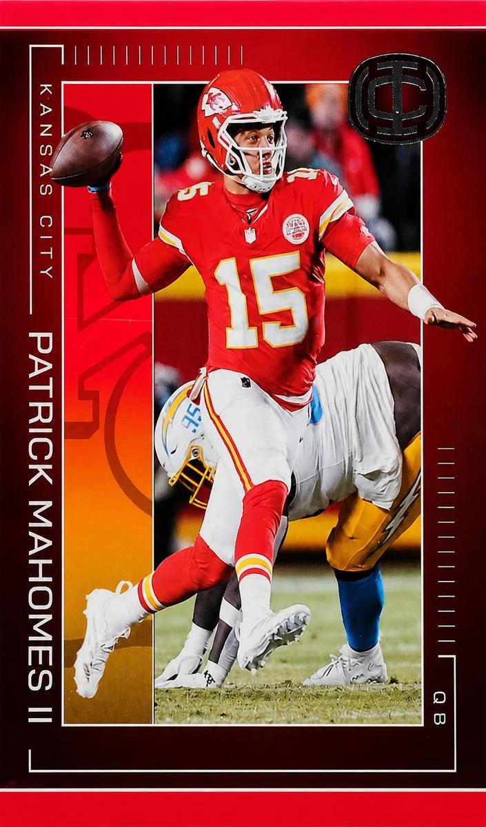 2025 Panini Mahomes Icon Collection Football Red Patrick Mahomes II #9