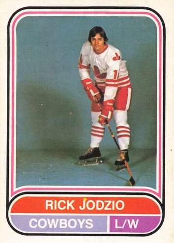1975 O-Pee-Chee WHA Hockey Rick Jodzio #99