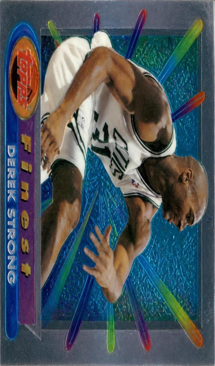 1994 Topps Finest Basketball Derek Strong #319