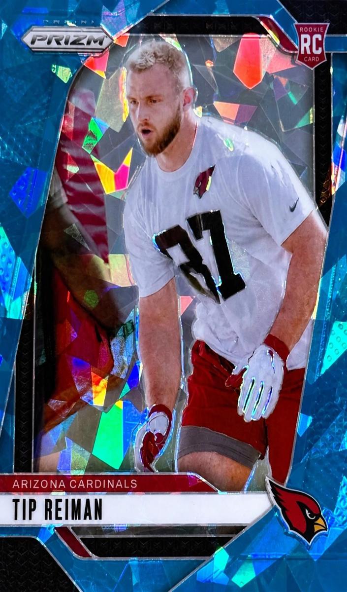 2024 Panini Prizm Football Blue Ice Tip Reiman #391