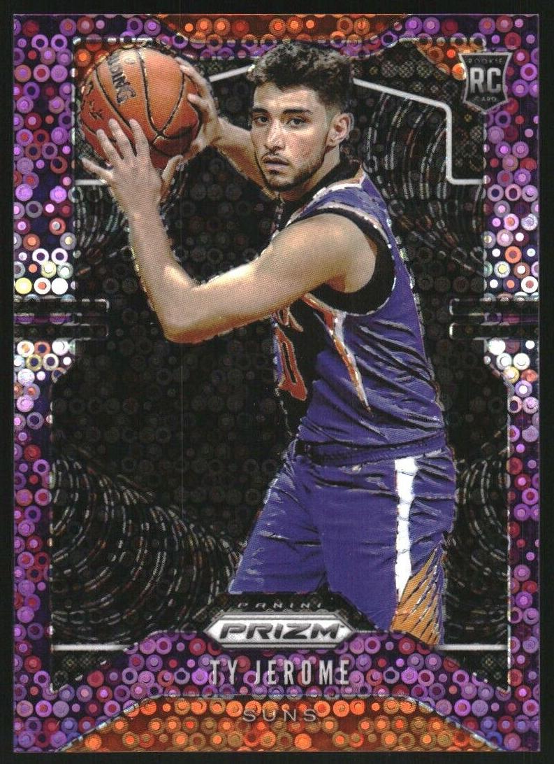2019 Panini Prizm Basketball Fast Break Purple Ty Jerome #268