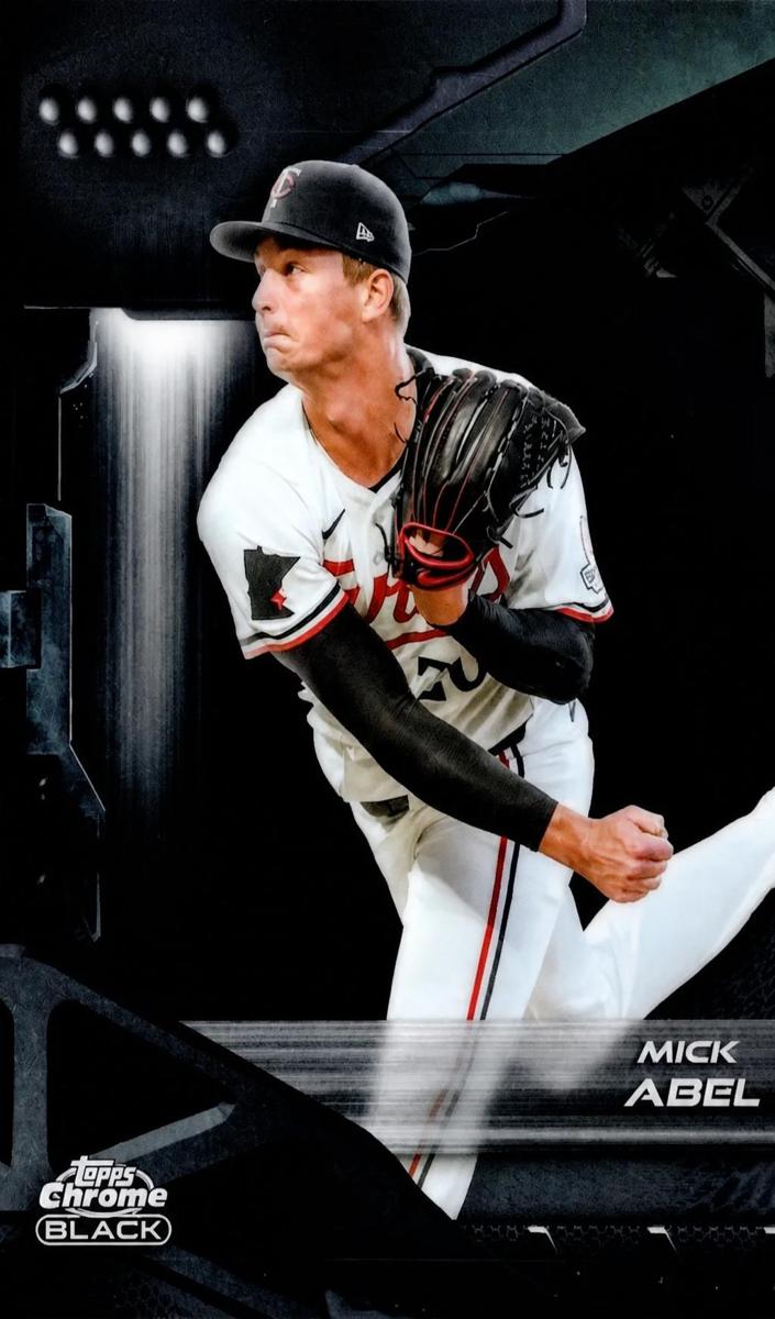 2026 Topps Chrome Black Baseball Mick Abel #148