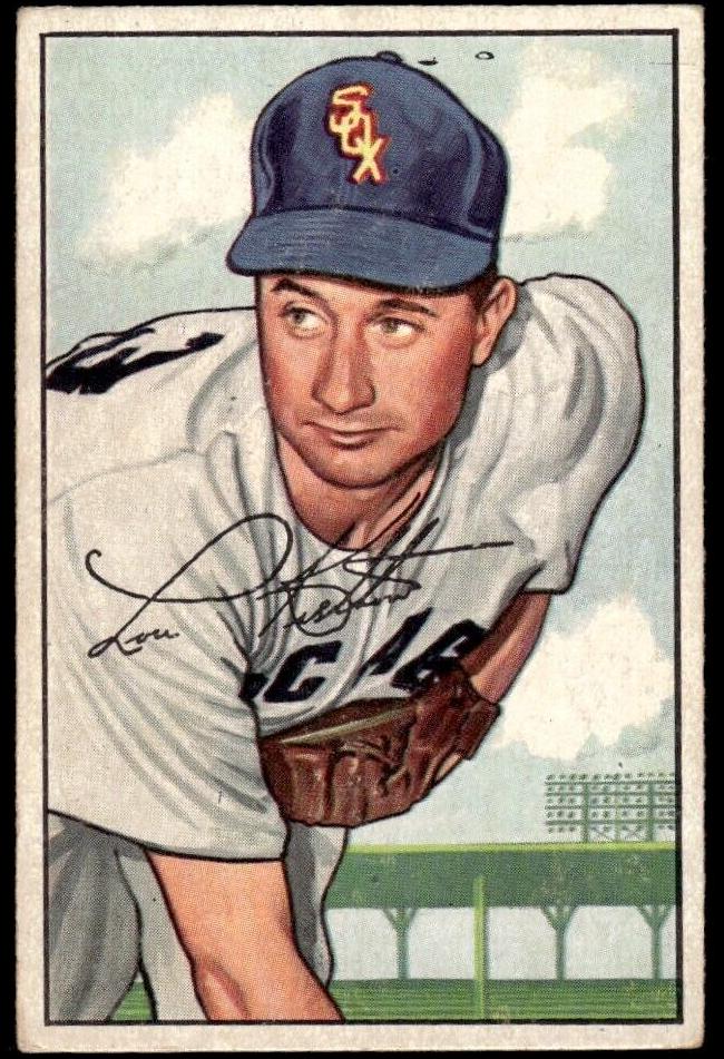 1952 Bowman Baseball Lou Kretlow #221