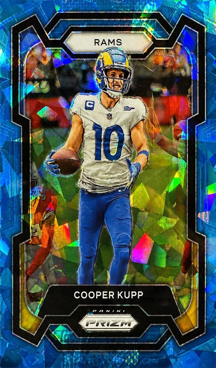 2023 Panini Prizm Football Blue Ice Cooper Kupp #165