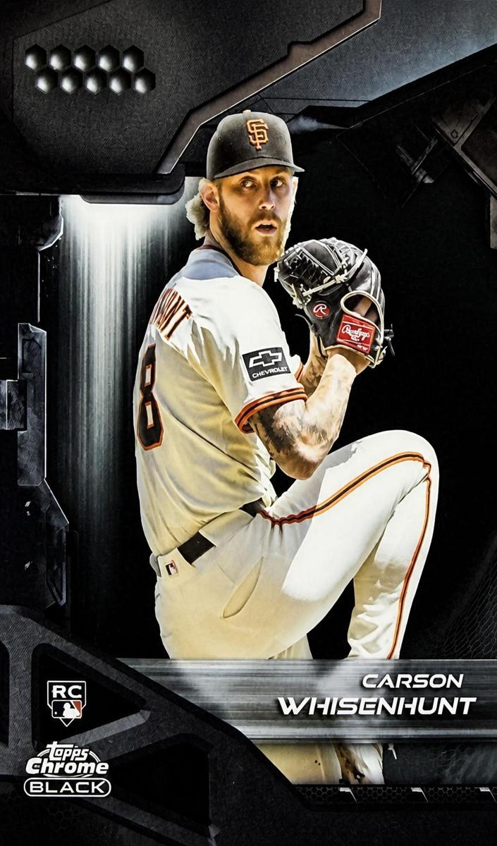 2026 Topps Chrome Black Baseball Carson Whisenhunt #123