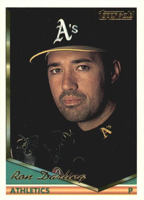 1994 Topps Baseball Gold Ron Darling #549 PSA 7.5