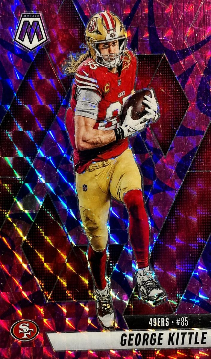 2025 Panini Mosaic Football George Kittle #46