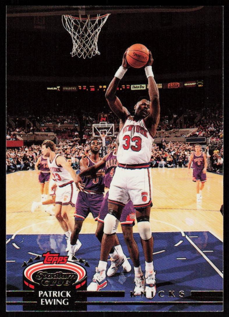 1992 Topps Stadium Club Basketball Patrick Ewing #100 PSA 10