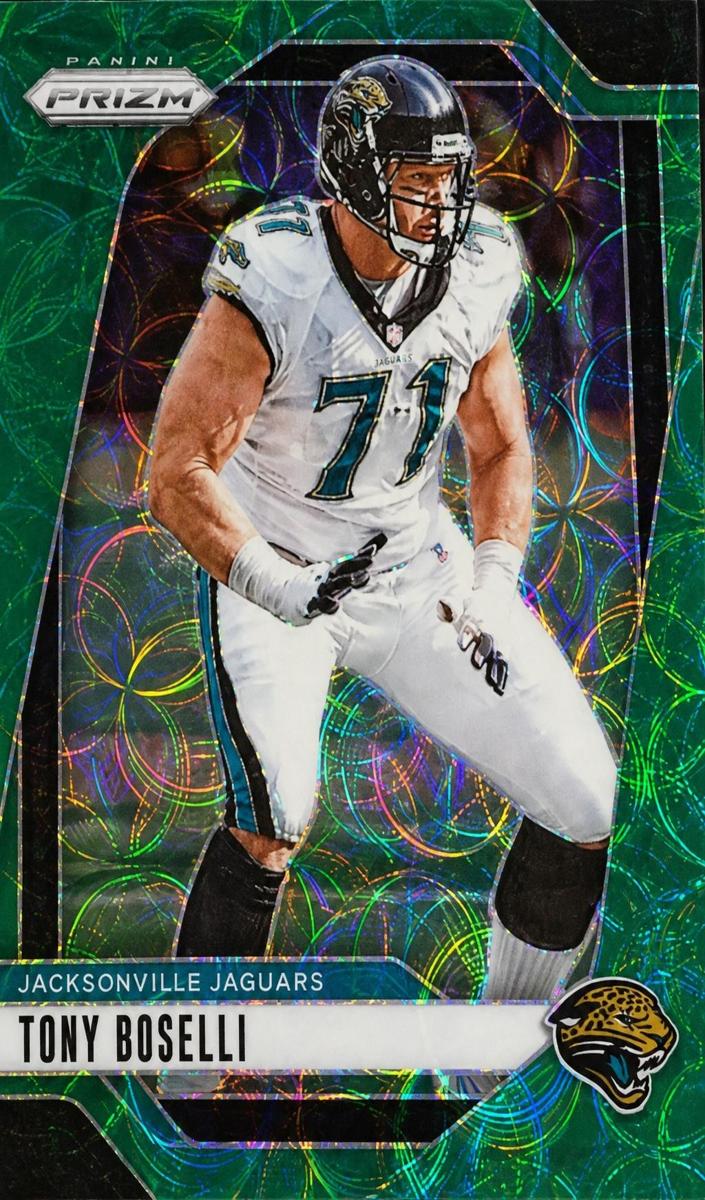 2024 Panini Prizm Football Green Scope Tony Boselli #137