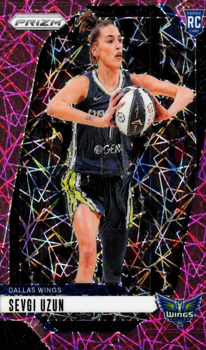 2024 Panini Prizm WNBA Basketball Pink Velocity Sevgi Uzun #92