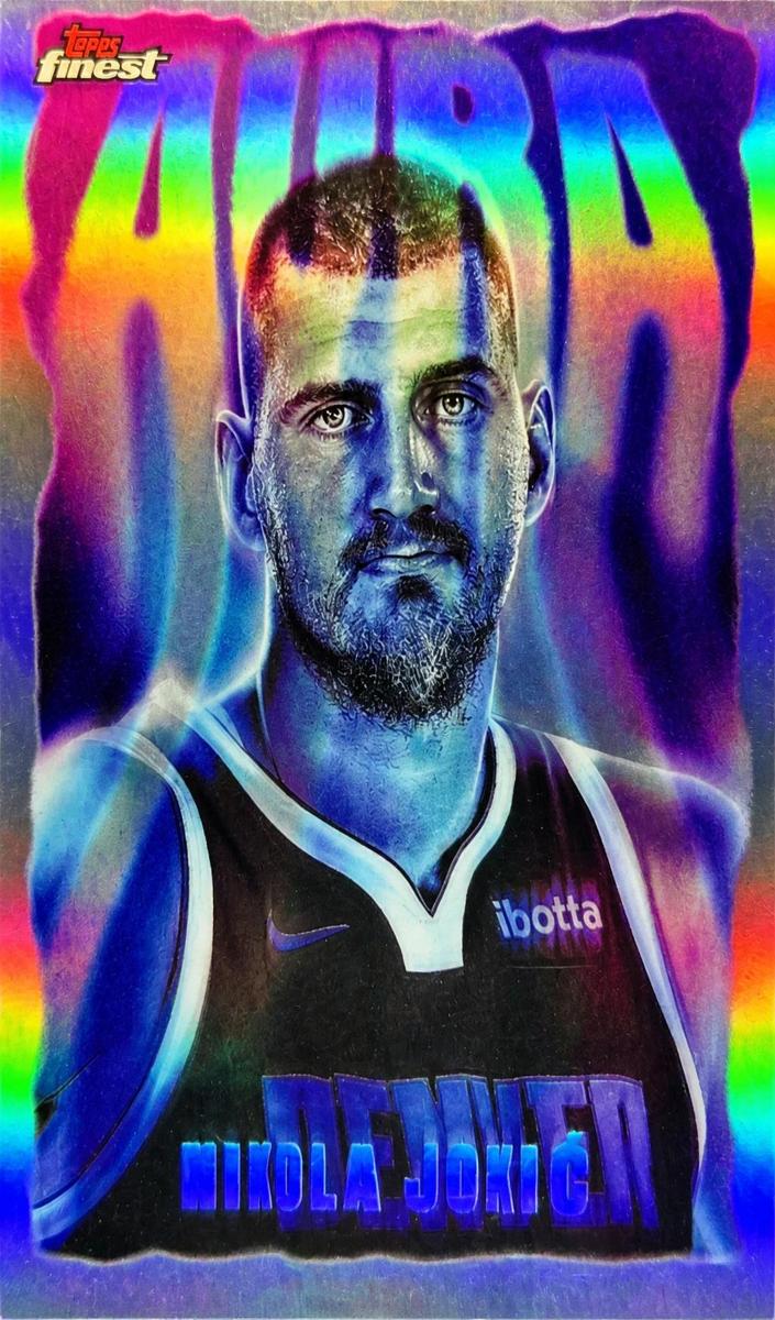 2025 Topps Finest Basketball Nikola Jokic #AU-8