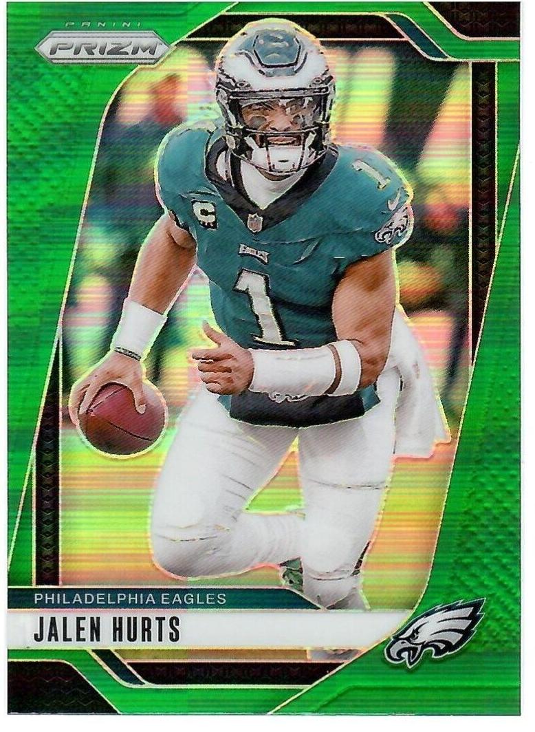 2024 Panini Prizm Football Green Jalen Hurts #231 SGC 9