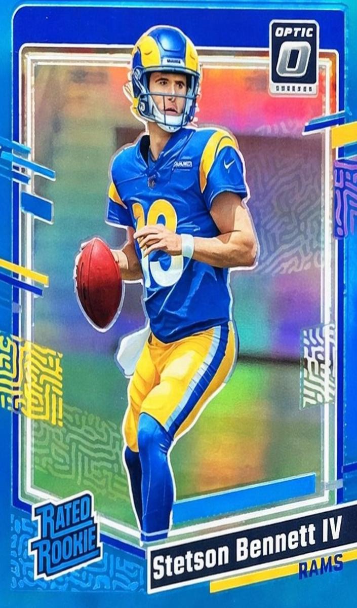 2023 Donruss Optic Football Aqua Stetson Bennett IV #267