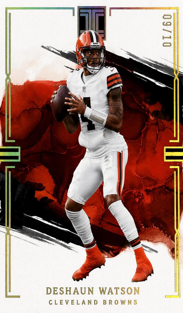 2023 Panini Impeccable Football Gold Deshaun Watson #20
