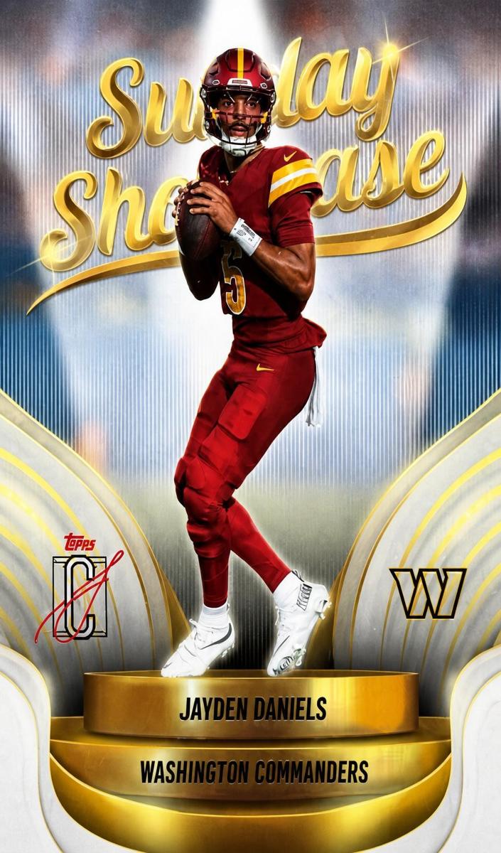 2025 Topps Signature Class Football Jayden Daniels #SS-6 RAW Ungraded