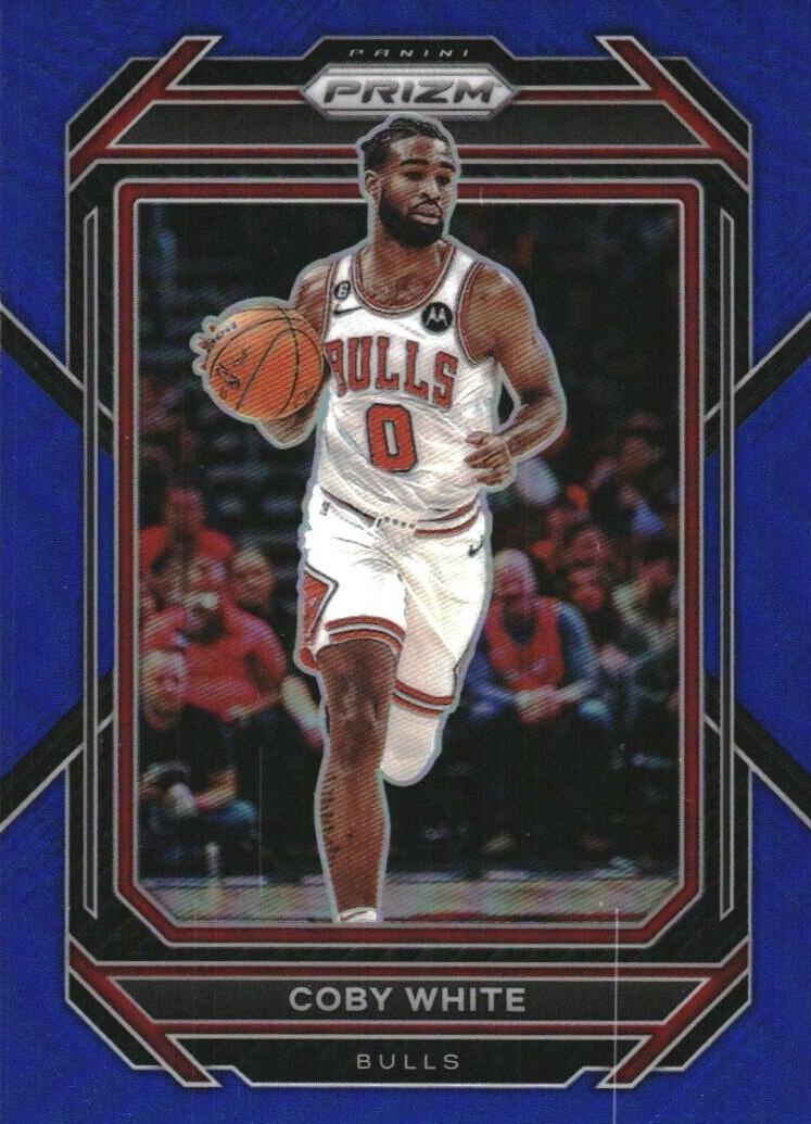 2022 Panini Prizm Basketball Blue Coby White #71