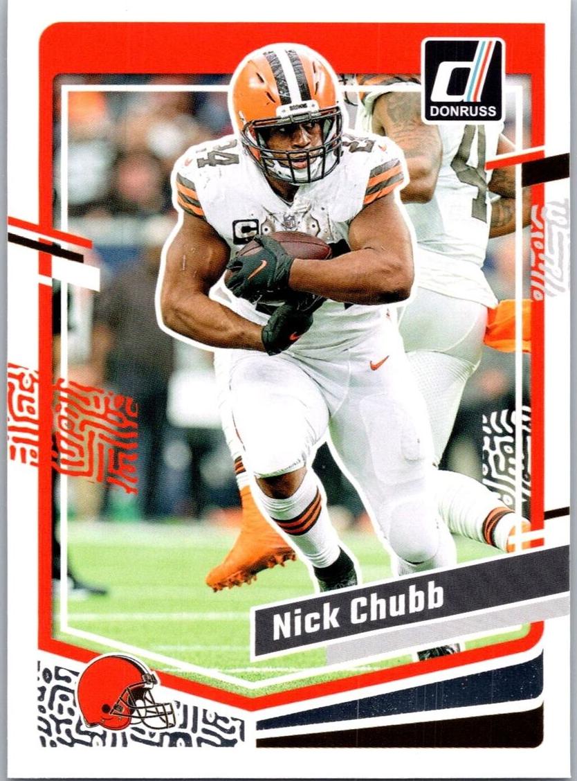 2023 Panini Donruss Football Nick Chubb #69
