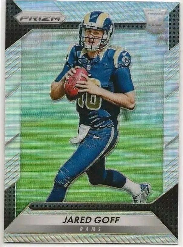 2016 Panini Prizm Football Prizm Jared Goff #208 PSA 9