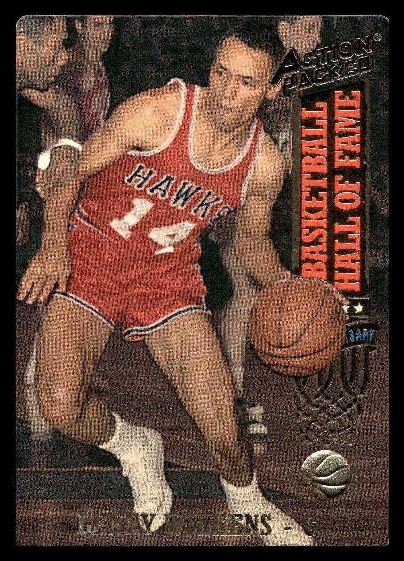 1993 Action Packed Basketball Lenny Wilkens #41 PSA 9