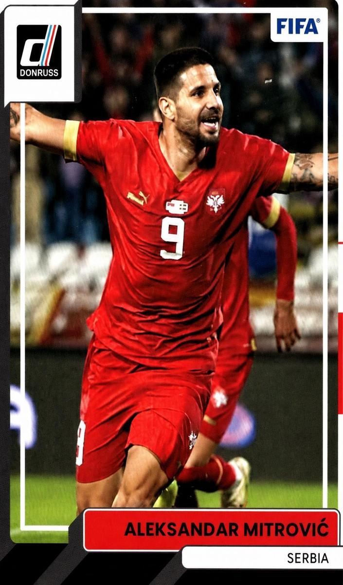 2022 Panini Donruss Soccer Aleksandar Mitrovic #104