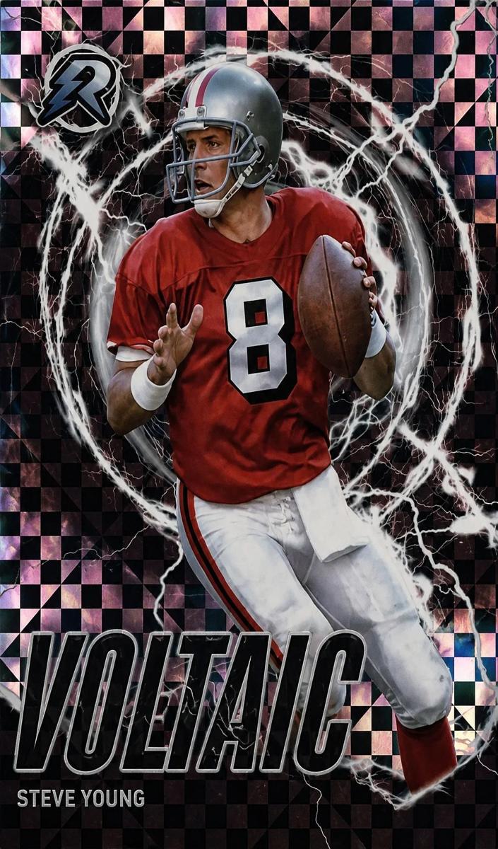 2023 Topps Composite Football X-Fractor Steve Young #RV-9