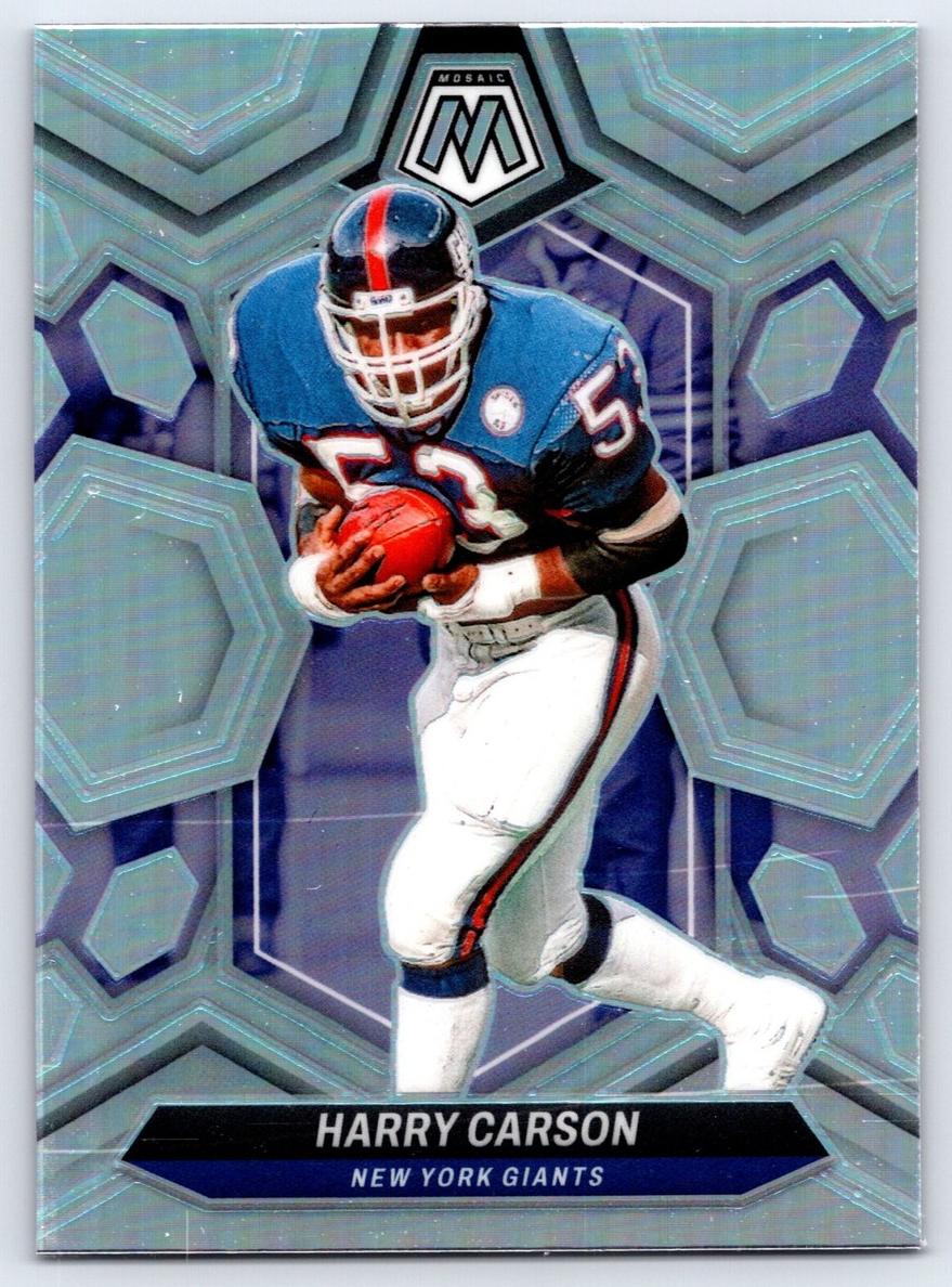 2024 Panini Mosaic Football Silver Harry Carson #234