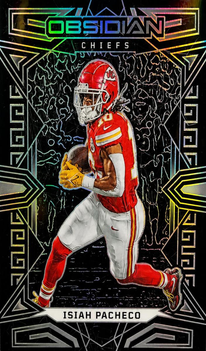 2023 Panini Obsidian Football Isiah Pacheco #47