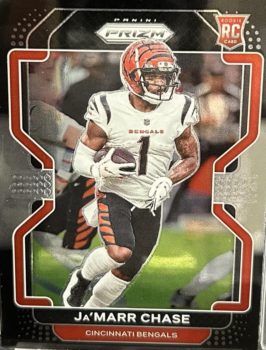 2021 Panini Chronicles Football Silver Ja'Marr Chase #PB-9