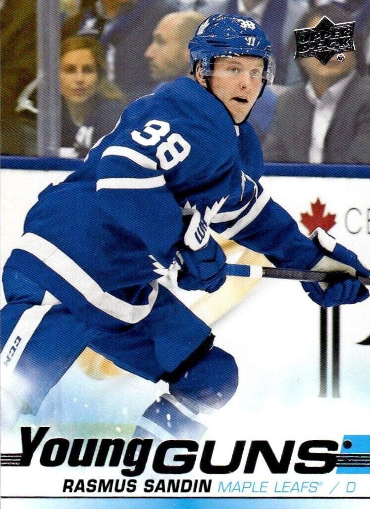 2019 Upper Deck Hockey Rasmus Sandin #222 PSA 10