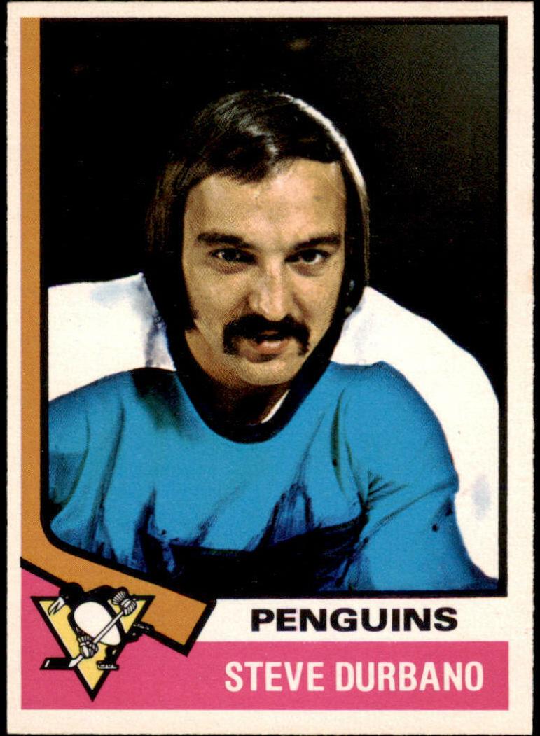 1974 O-Pee-Chee Hockey Steve Durbano #106