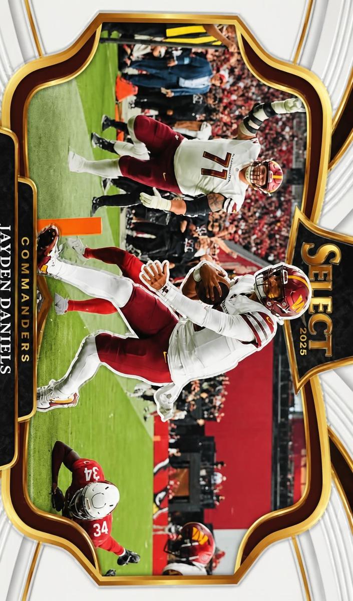 2025 Panini Select Football Jayden Daniels #489