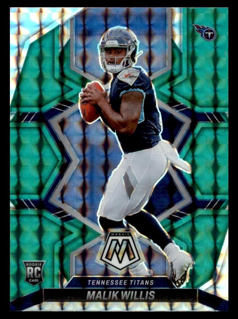 2022 Panini Mosaic Football Green Malik Willis #302