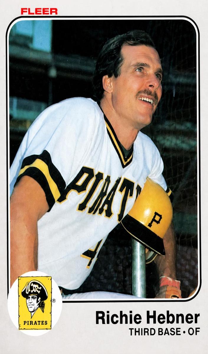 1983 Fleer Baseball Richie Hebner #307