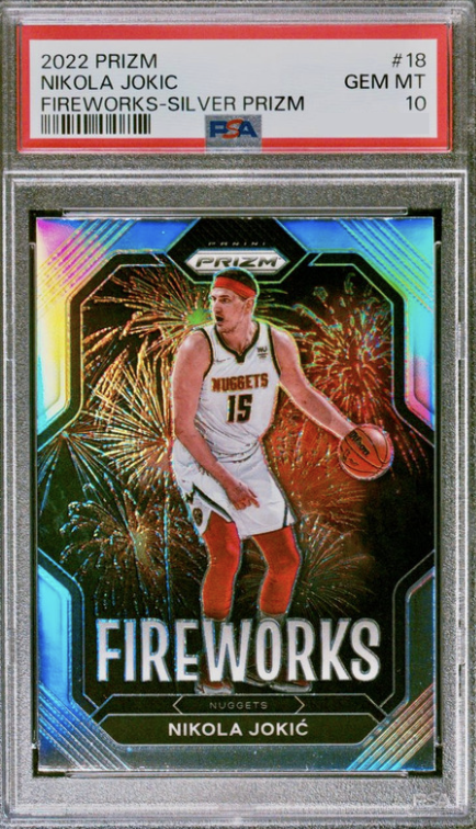 2022 Panini Prizm Basketball Silver Nikola Jokic #18