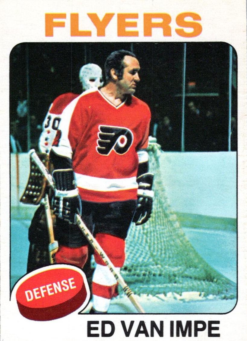 1975 O-Pee-Chee Hockey Ed Van Impe #38