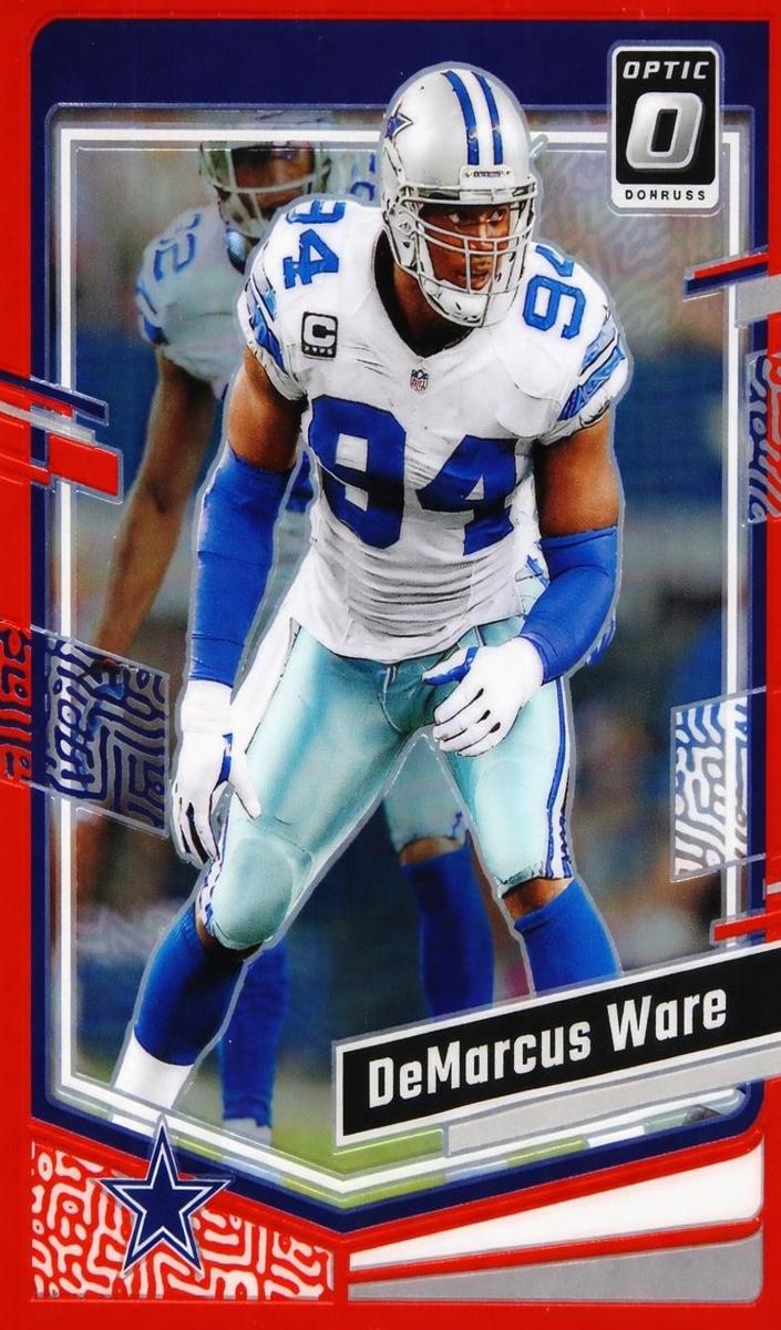 2023 Donruss Optic Football Orange DeMarcus Ware #47